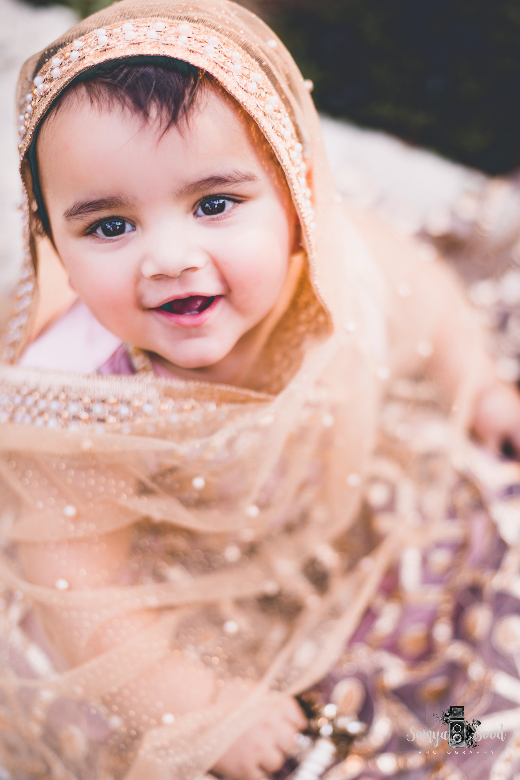 1 year old girl Photography