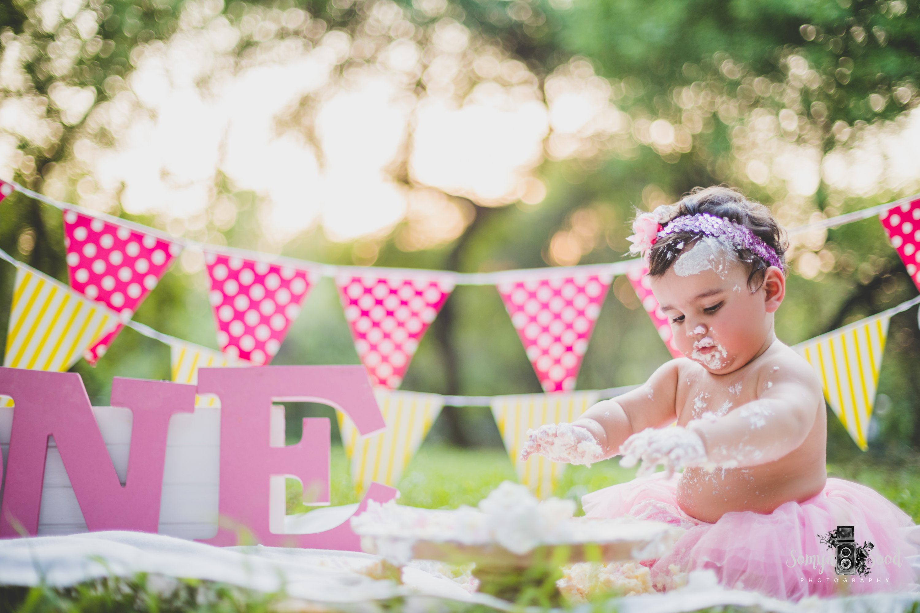 One year old girl Photography