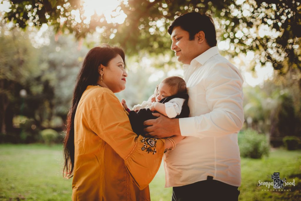 Family Photography with Twin Babies New Delhi & Gurgaon